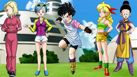 mujeres dragon ball z|dragon ball z females.